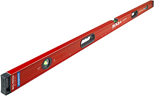 Image of SOLA LSB59LM Box Beam Magnetic Level, Big Red, 59-Inch,Red /Black