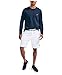 Nautica mens Nautica Men's J-class Logo Long Sleeve T-shirt T Shirt, Navy, 3X-Large US