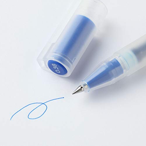 Set de 9 Bolígrafos de Gel MUJI 0.38mm miniatura 3