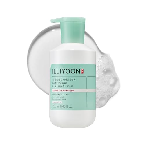 Illiyoon Gentle Deep Facial Cleanser | Low pH Gel-to-Foam Face Wa...