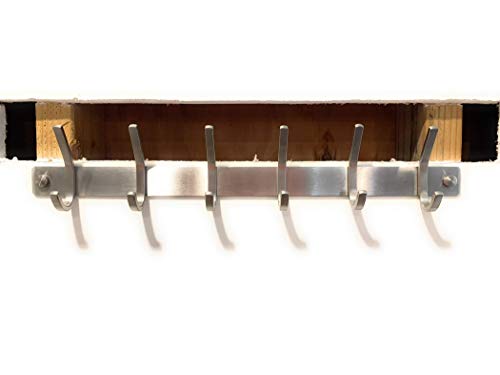 Heavy Duty Stainless Steel Coat Rack (2 Pack) #TOP3