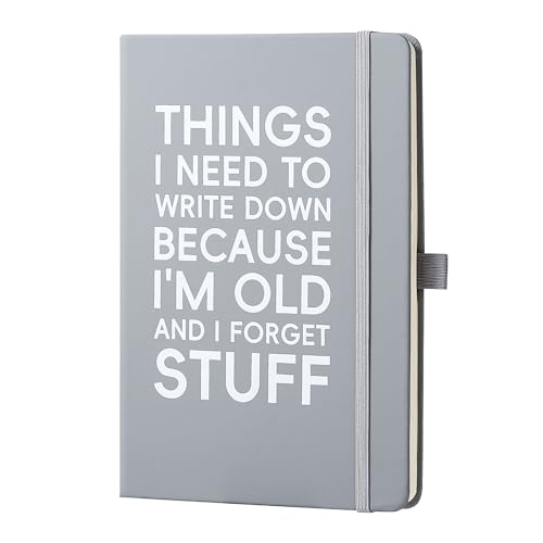 SUADEN Funny Gift Notebook Journal for Men and Women – Things I Need To Write Down Because I'm Old...