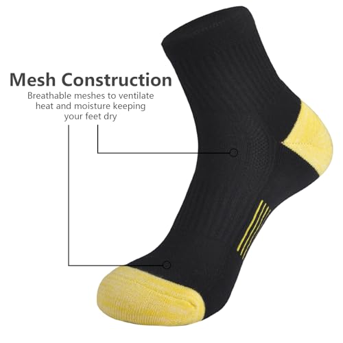 Womens Hiking Socks Athletic Running Cushioned Ankle Socks4