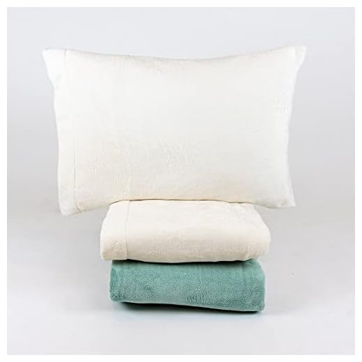 Casa da Laura | Sábanas Lisas de Coralina Verde | Cama de 135/140 x 200 cm | Sábana Encimera, Bajera y 2 Fundas de Almohadas | Sedalina 240 gr/m2