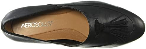 Aerosoles Women's Outfield Loafer Flat, Black Leather, 5 M US | Image 4