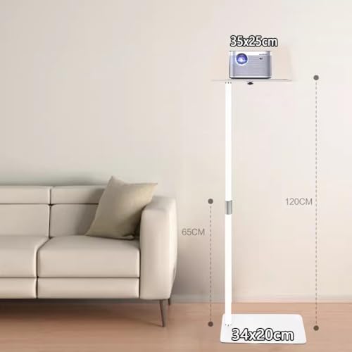 Soporte de Piso para Proyector Altura Ajustable 120 cm miniatura 3