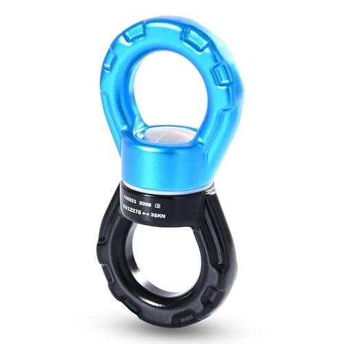 PACEARTH Swing Swivel 35KN Breaking Strength 360° Rotator