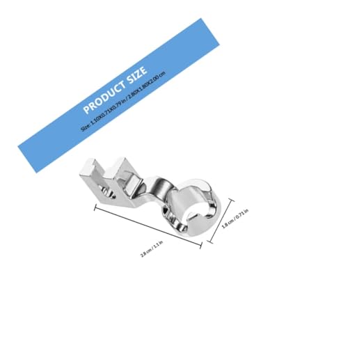 Set 2 Piezas Pies Prensatelas de Aleación de Zinc para Máquina de Coser miniatura 2