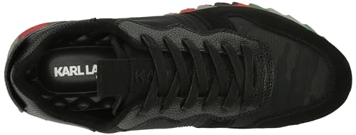 Image of Karl Lagerfeld Mens Camo Sawtooth Speckle Sole Sneaker