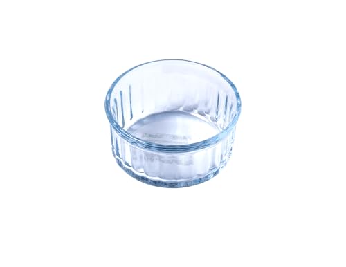 Pyrex Classic Individuals Glass Ramekin High Heat Resistance 10cm Transparent (Pack of 2) (2)