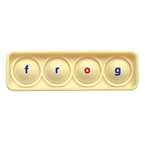 Image of Junior Learning CCVC Bubble Boards Pop and Learn, Decodable, Language Arts and Sensory Learning, for Ages 5+, Grade K