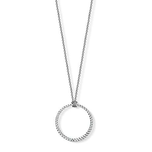 Collier Thomas Sabo argent grand cercle fini les chaînes fragiles qui cassent