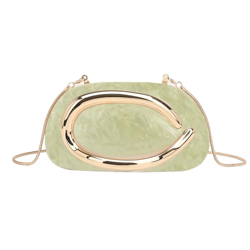 Image of Acrylic Clutch Purse for Women Marbling Evening Wedding Handbags Acrylic Shell Box Purses for Party Prom Cocktail