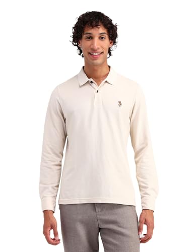 Image of Muscle Fit Pure Cotton Polo Shirt