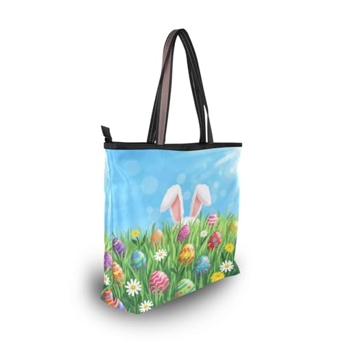 Image of Women Turtle Tote Bag Polyester Handbag Zippered Tote Bag Turtle Tote Purses,Summer Beach Tote Bag