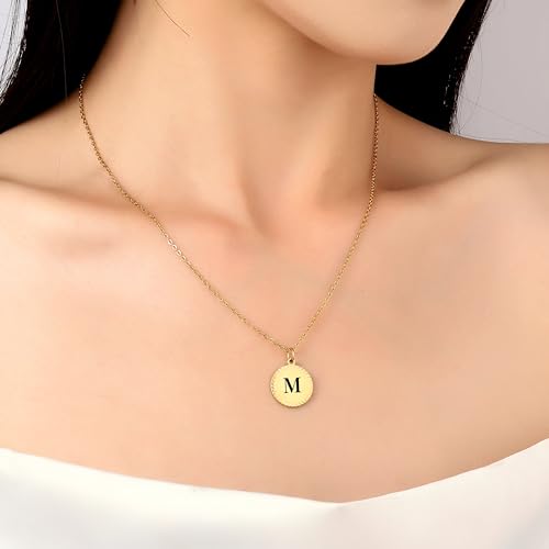 Image of SALTY Anti Tarnish Personalized Golden Grace Pendant Necklace for Women | Stylish Customized Locket Chain | Fashion Jewellery Accessories for Girls | Minimal Jewelry | Ideal for Gifting | Marriage, Birthday | Gift for Valentine Day