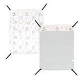 regalo ブランケット リバーシブル UVカット 紫外線対策 接触冷感 冷感 抱っこ紐 ベビーカー ひざ掛け 赤ちゃん ひんやり ベビケット (コンフィフェリ)