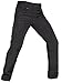 Gouxry Wanderhose Herren Solfshellhose Outdoorhose… (Schwarz, L)