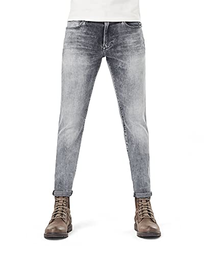 Image of G-STAR RAW Men's Defend Super Slim-Fit Jean in Slander Grey Superstretch