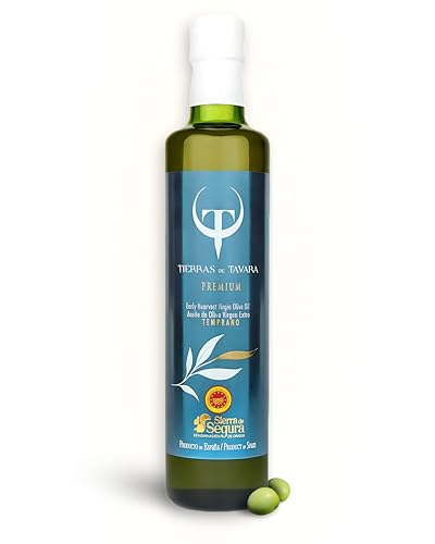 Tierras de Tavara Premium | First Day Harvest Extra Virgin Olive Oil, Ultra High Polyphenols, First...