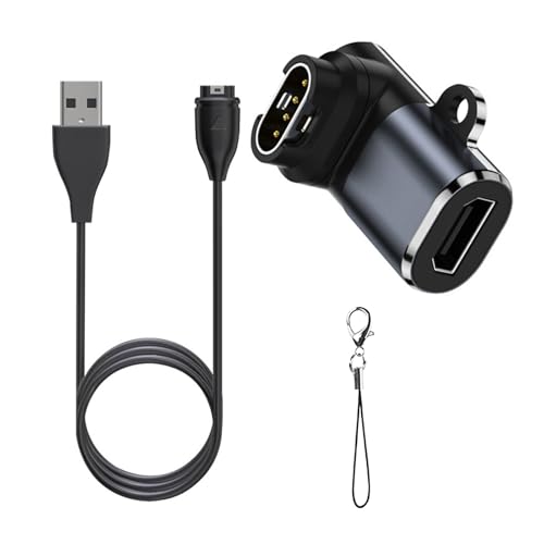 USB C スマートウォッチ充電コードアクセサリーアダプターケーブルとキャップ付き 7 6S 6 5S 5 955 965 45 45S 245 USB C アダプタースマートウォッチ用