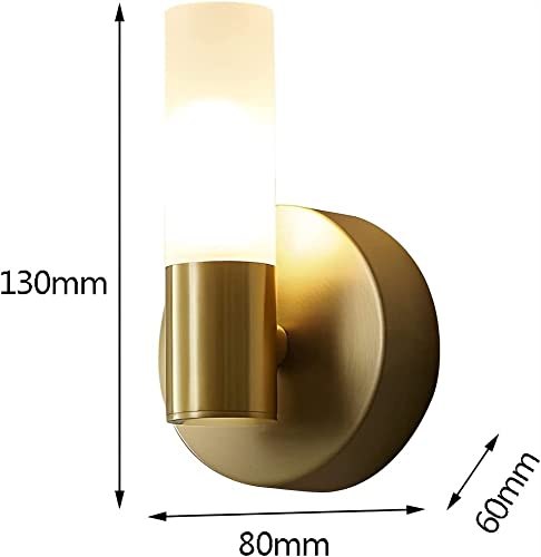 Lámpara de pared dorada para pasillo y comedor sin ocupar espacio 7