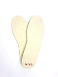 woolove Semelles en feutre de laine 100% de 10 mm excellentes à utiliser comme base pour créer Chaussons, babucce et chaussures de laine