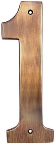 Adonai Hardware 8" Brass Numeral "2" (Antique Brass)
