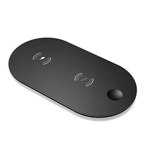 Drahtloses Ladegerät, 5-in-1-Ladestation für drahtlose Ladestationen mit USB-Anschluss, für Apple Airpods/IWatch 4/3/2/1 / IPad/iPhone 11 Pro