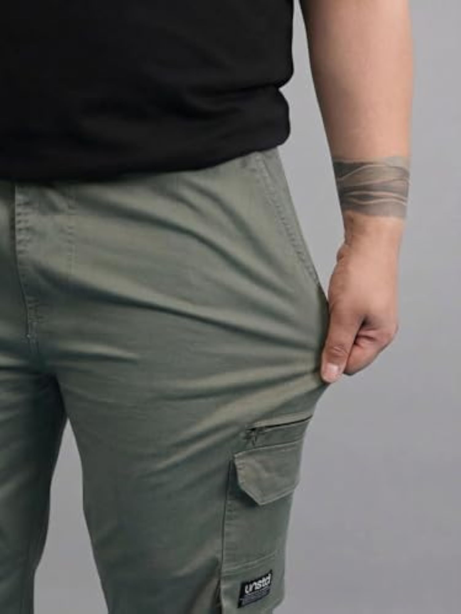 Plus Size Cargo Trouser Stretch Regular Fit 6 Pocket 3XL-10XL
