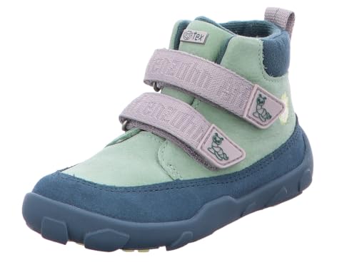 Affenzahn Zapato de entretiempo de cuero Friendy, Verde oruga, 25 EU Affenzahn Zapato de entretiempo de cuero Friendy, Verde oruga, 25 EU