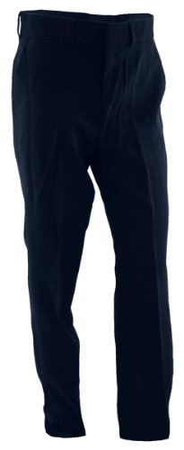 Ed Garments Men's Classic Flat Front Security Pant, Dark Navy, 46 323