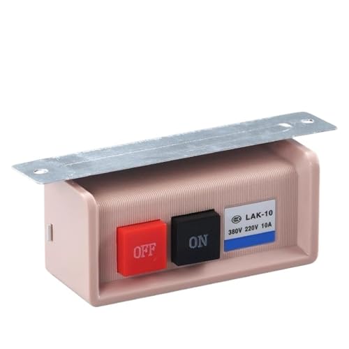 Interruptor LAK-10 autoblocante para arranque seguro de máquina de coser con aislamiento de fibra de vidrio
