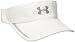 Under Armour Men's UA Shadow AV Visor White/Silver Reflective Hat