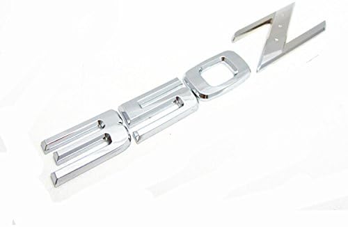 Salusy Auto Car Chrome 3D Silver ABS 350Z Emblem Badge for Nissan