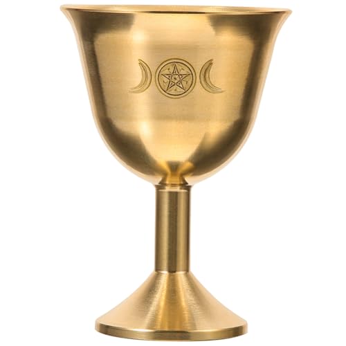 Cabilock Coppa Per Offerte in Rame Tazza Buddista Da Tavolo Forniture Per Offerte Decorazione Alla Moda Resistente All Usura Tazza Squisita Da Tavolo in Rame Tazze Per Bere