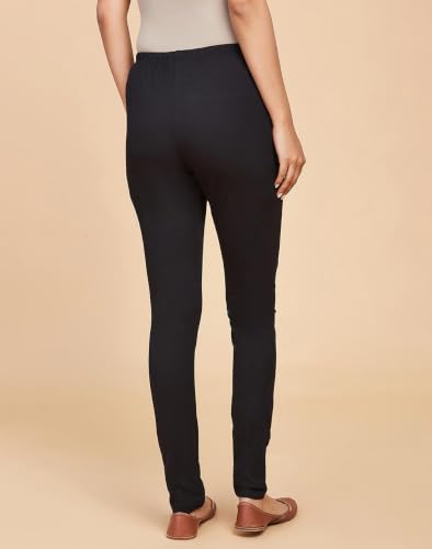 Image of Fabindia Womens Cotton Regular fit Churidar Pants