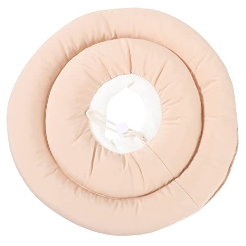 ノーブランド品 サークル 猫ケージ 鎖 猫の首輪 犬の首輪 猫追跡首輪 コーン用 猫の手術 子猫コーン 大型猫用ハーネス ベル 防水布には Pp コットンが詰められています。 Beige