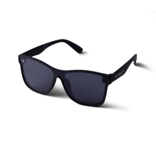 Image of Vermillion Mystic Polarized Sunglasses - Shield Visor Frame, TAC Polarized Lenses, UV400 Protection, Wide Fit
