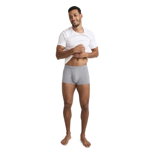 Jockey Men's Underwear Hypersoft 360 3" Trunk - 3 Pack4