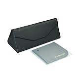 X-SHIYUN Foldable Glasses Case,Triangular Foldable Portable Glasses Case with Magnetic Closur，Protective Case For Glasses.(Black)