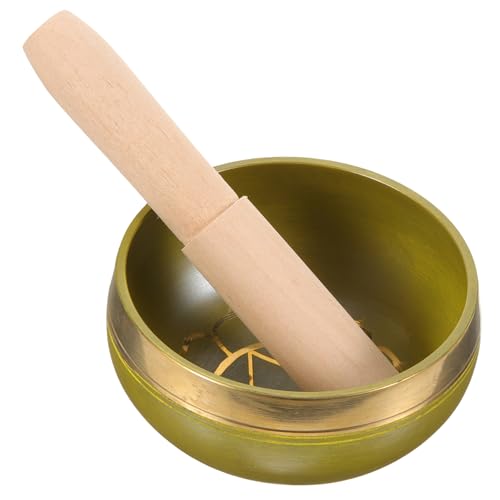 FUNOMOCYA Yoga Meditation Copper Chime Set Singing Bowl Decorative Buddhism Bowl Sound for Relaxation Meditation