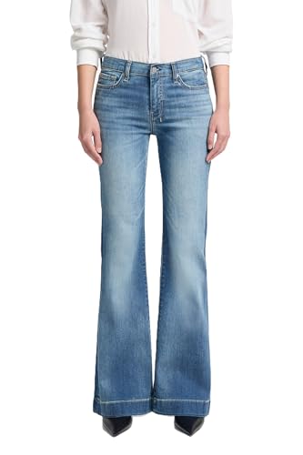 7 For All Mankind Women's Luxe Vintage Dojo Wide Leg Trouser Jeans
