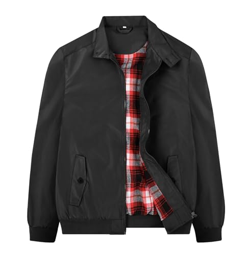 MADHERO Mens Golf Jacket Spring Fall Full Zip Lightweight Windbreaker Light Jackets