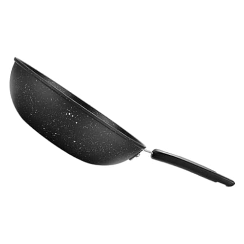 CIYODO Wok de Maifan Stone de Antiadherente Cocina Gas Sartén Multifuncional Freír y Casa
