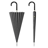 傘 メンズ 長傘 【高強度24本骨・超大サイズ】 ジャンプ傘 大きい 230T超撥水 雨傘 丈夫なグラスファイバー 耐風傘 ワンタッチ 自動開け 埋め込みボタン 晴雨兼用 紳士傘 軽量 メンズ レディース 豪雨 梅雨対策 台風対応 男女兼用 収納カバー付き