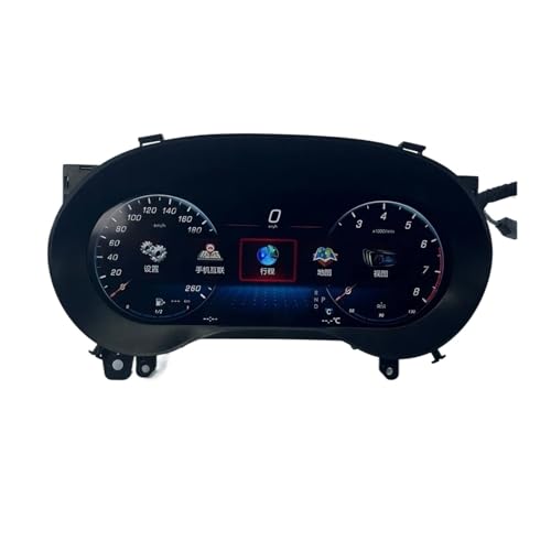 Panel LCD Mercedes Clase A con velocímetro digital de alta resolución y HDMI