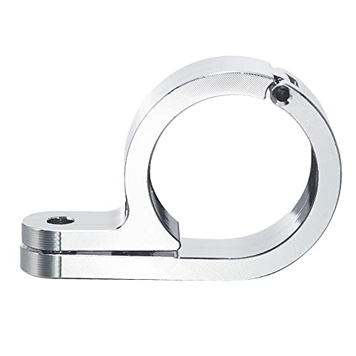 Image of 1.25 inchMount Clamp & 32mm Handlebar Clock Gauge Mount Clamp for Touring | 1.25in & 32mm Highway Bar Bracket for Clock Temp Gauge fits for Road Glide Road King Dyna Sportster Softail etc.