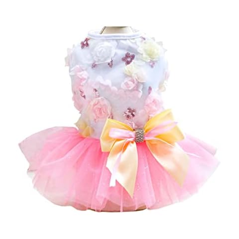 Vestido tutú de princesa para perros y gatos SMALLLEE_LUCKY_STORE Cover