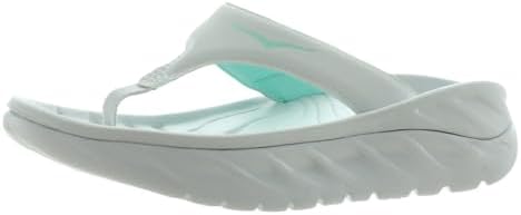 HOKA womens Ora Recovery Flip, Cosmic Grey/Seafoam, 7 : Amazon.sg